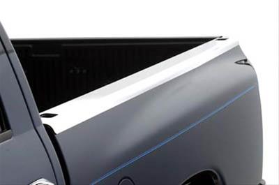 OMI Polished Stainless Bed Rails with Pockets 02-09 Dodge Ram SB